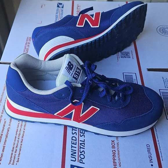 New Balance Blue and Red Shoe Box Just got these from EBay. Has anyone seen this type of box  main image 3
